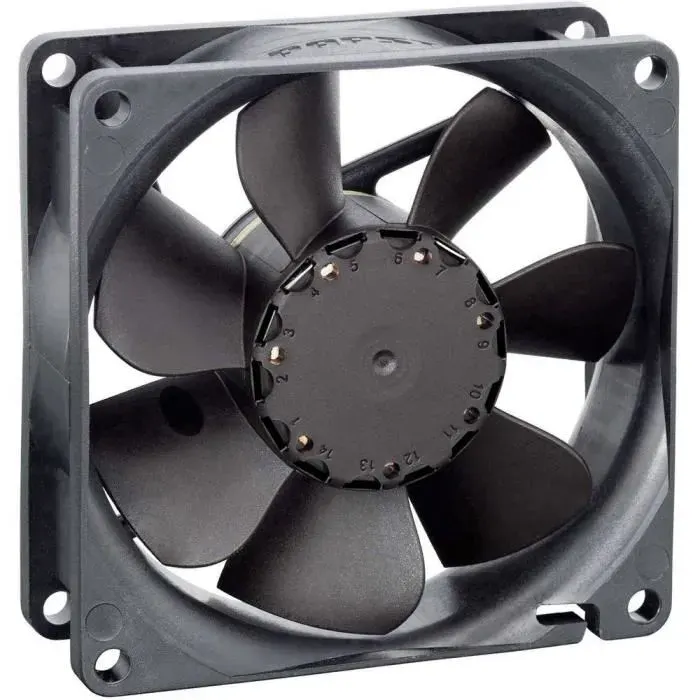 Ventilateur axial EBM Papst 8414N-2HP 9292506514 24 V-DC 78 m³-h (L x l x H) 80 x 80 x 25.4 mm 1 pc(s)