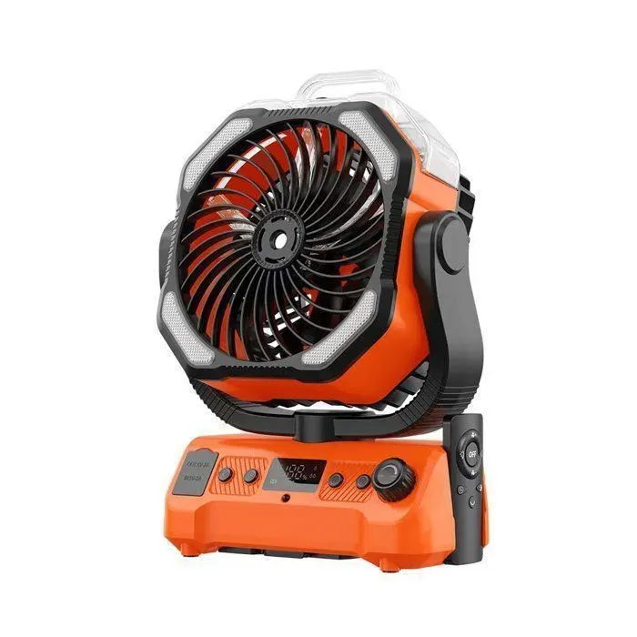 Ventilateur Brumisateur 4-en-1 – 20000mAh LED 3 Niveaux Rotation 270°