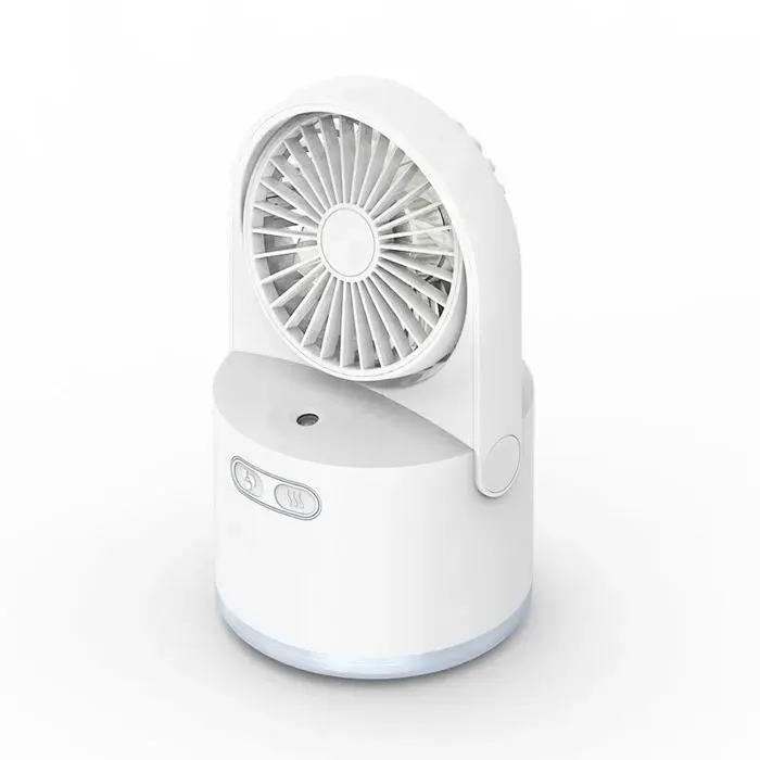 Ventilateur brumisateur de table - petit ventilateur de bureau personnel avec grand réservoir deau de 300 ml