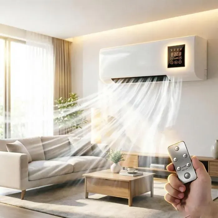 Ventilateur Brumisateur Portable - 5000mAh Mini Ventilateur à Main Rechargeable1-100 VitessesPulvérisation Continue/Intermittente