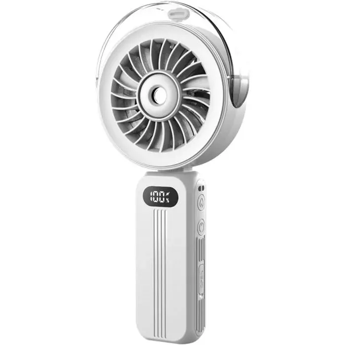 Ventilateur brumisateur portable - Belle commode - Brumisation instantanée - Réservoir deau 35 ml
