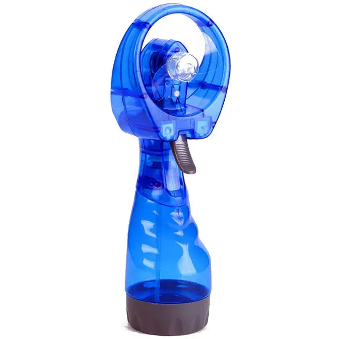 Ventilateur brumisateur portable luxe batterie longue durée couleur bleu foncé