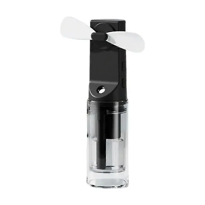 Ventilateur brumisateur portable rechargeable 4 vitesses noir