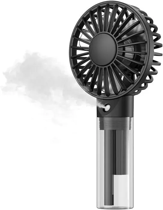 Ventilateur Brumisateur Portable – Ventilateur Personnel Rechargeable À Main Avec Réservoir DEau De 32 Ml Mini Ventilateur De R