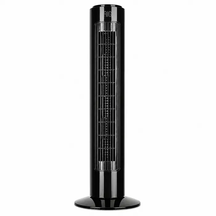 Ventilateur colonne Aga 77 cm Noir