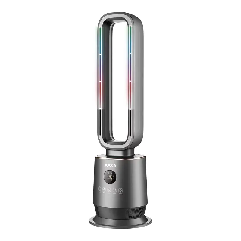 Ventilateur Colonne Jocca + Chauffage — coloris Gris