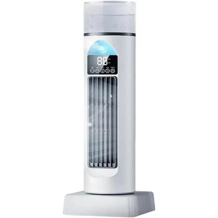 Ventilateur Colonne Oscillant Pour Chambre - Ventilateur Rafraîchissant Oscillant Avec Rotation 120 Degrés Pour Chambre Et Pièce