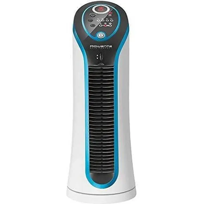 Ventilateur colonne - ROWENTA - EOLE COMPACT VU6210F0 - 3 vitesses - 45 dB - Technologie Airflow