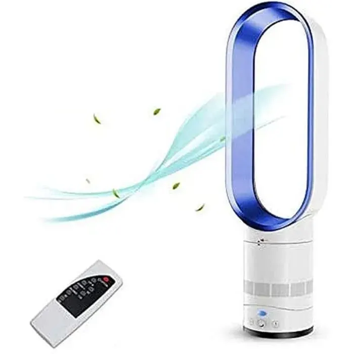 Ventilateur colonne sans pales 16 pouces – Minuterie 05 à 2 heures – Niveau sonore 48 dB – Télécommande incluse – Oscillation 90°