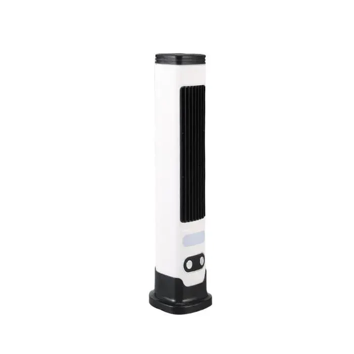 Ventilateur colonne sans pales silencieux rechargeable USB LED 5 vitesses portable solaire bureau table maison chambre