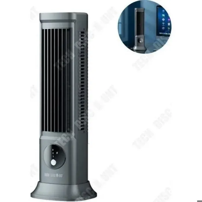 Ventilateur colonne sans pales ventilateur de table électrique vertical circulation dair fonctionnement silencieux pet