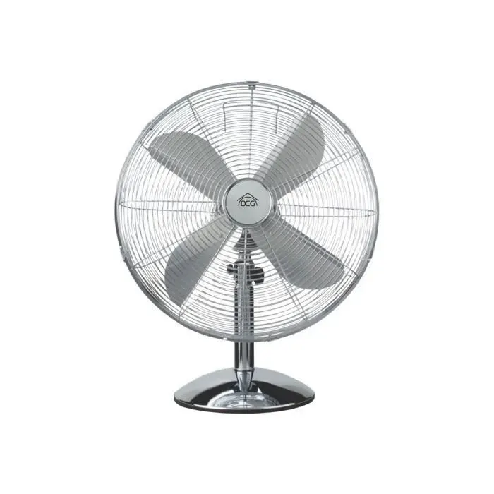 Ventilateur - DCG Eltronic - VE1616SS - 40 cm - argent/métallisé - Sur socle