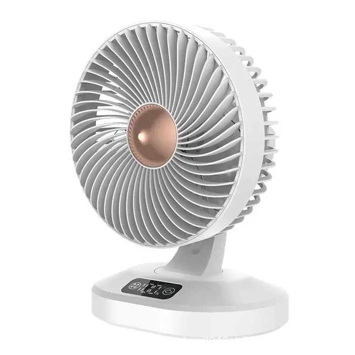 Ventilateur de Bureau avec Écran LED et Réglage de Vitesse