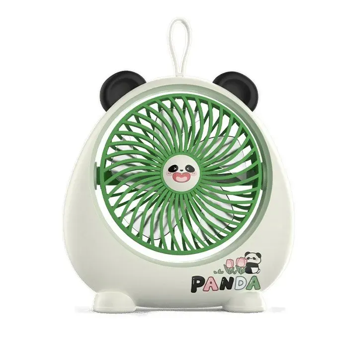 Ventilateur de bureau Charge USB Design portable 5 pouces 700 mAh Camping en plein air