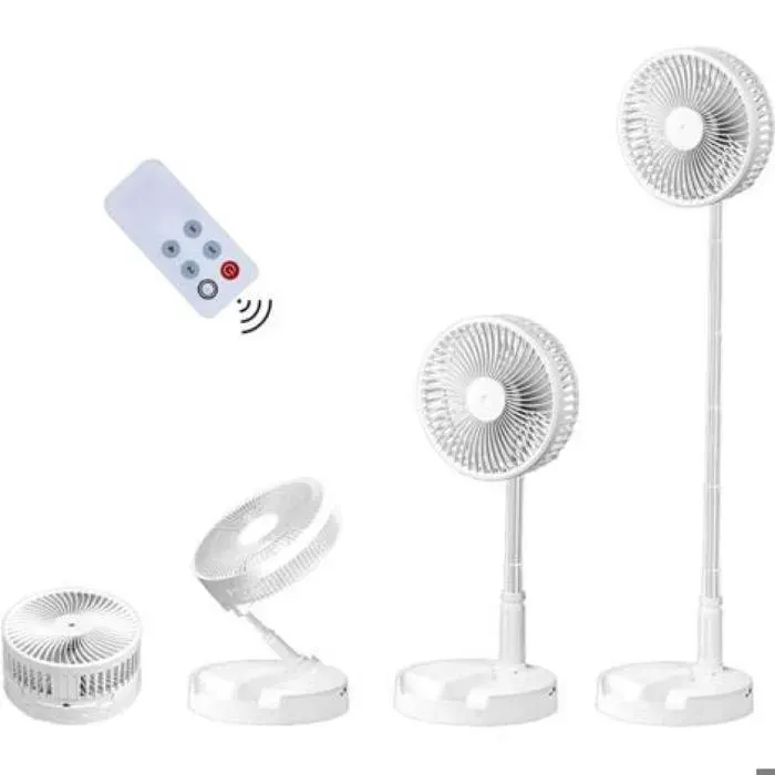 Ventilateur de bureau et de table portable et pliable ventilateur réglable ventilateur de sol ventilateur rechargeable USB