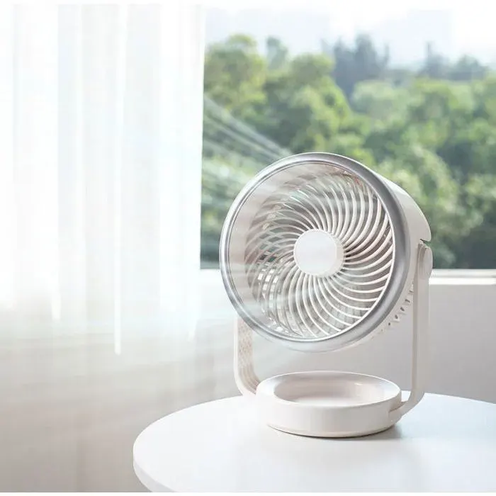 Ventilateur de Bureau - MARSEE - 3600mah - 5 vitesses - 90 ° Rotation - Pour Chambre à coucher Maison et Bureau VENTILATEUR