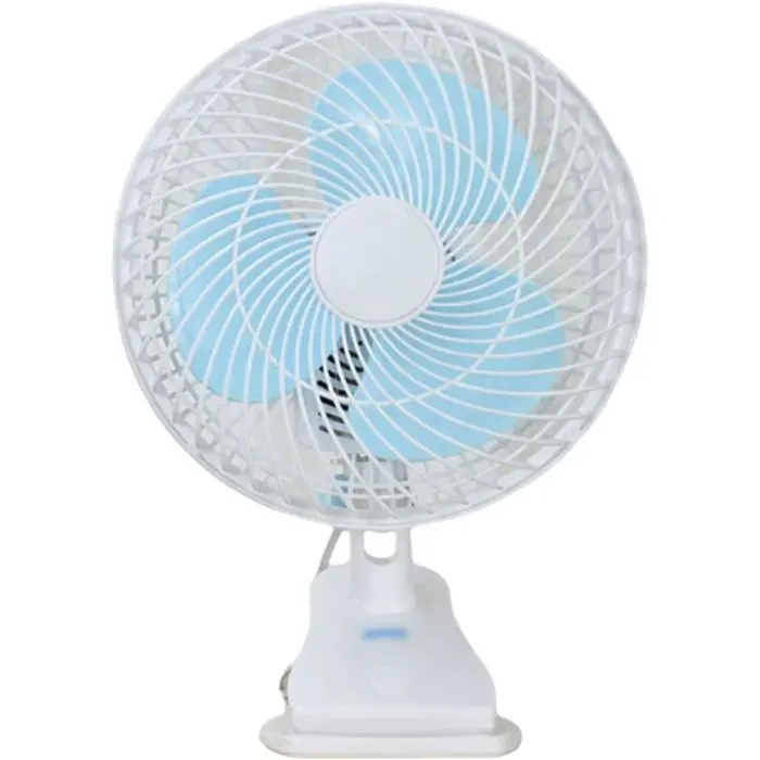 Ventilateur de bureau plastique filaire 2 vitesses compact petit ventilateur de table