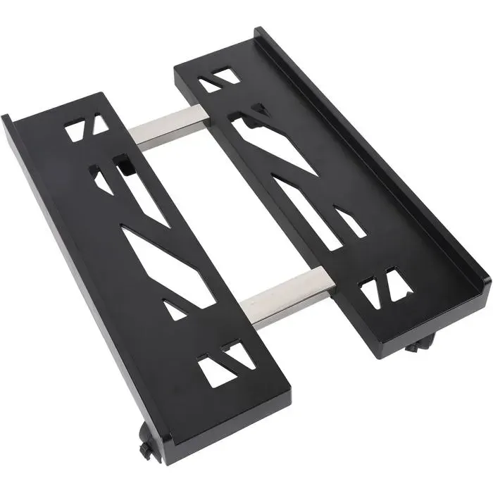 Ventilateur de bureau réglable avec support télescopique refroidissement ordinateur design ergonomique