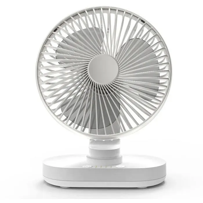 Ventilateur de bureau - RELA - Mini Rechargeable - 4000mAh - Oscillation 120° - 4 vitesses