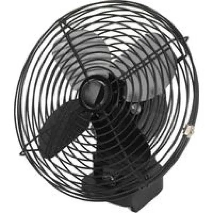 Ventilateur de bureau sans fil–Compatible batterie Makita 18V–Acier inoxydable silencieux–Pour camping chantier bureau–8 pouces