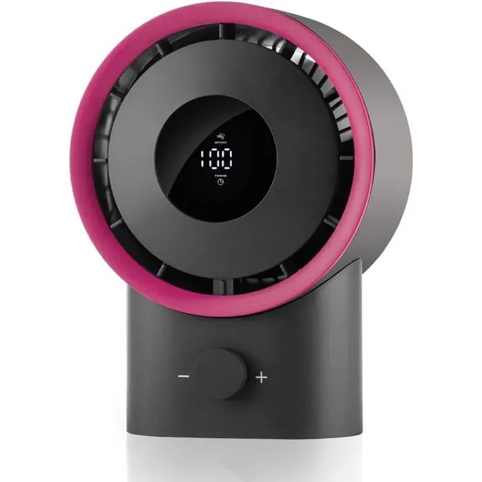 Ventilateur de bureau - UNDERSCORE - ILLUMYN - Silencieux 20 dB - Inclinaison réglable - Minuterie