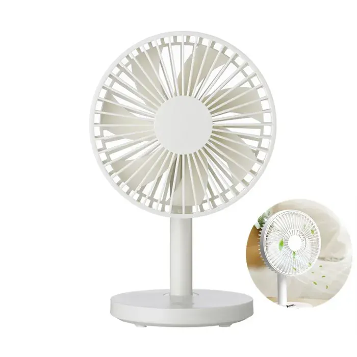 Ventilateur de bureau usb-hot nouveau-bureau-grand - FAMICAM - mini-ventilateur silencieux à volume dair — coloris Blanche