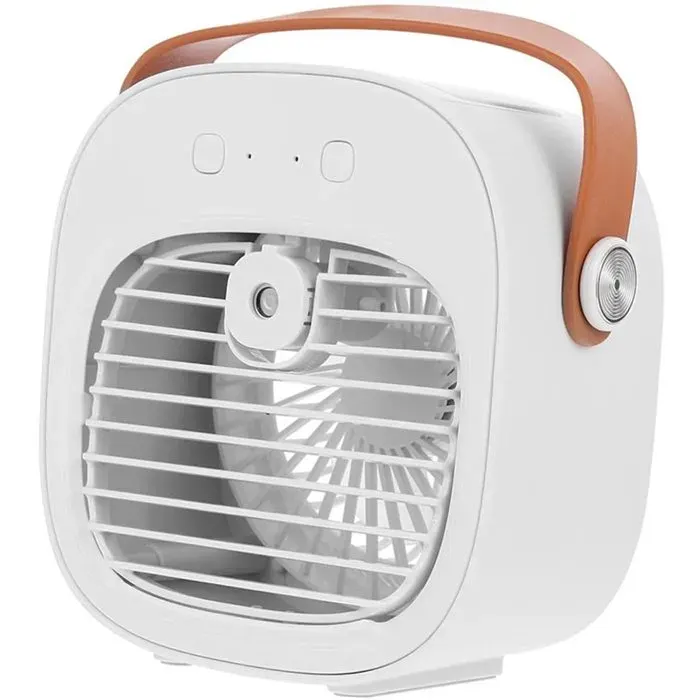 Ventilateur de bureau USB (lot de 1) haute vitesse multifonctionnel et rechargeable idéal pour la maison le bureau la chambre