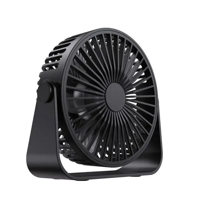 Ventilateur de bureau - YYV - Ventilateur USB - 3 vitesses - Silencieux - Réglable 360°