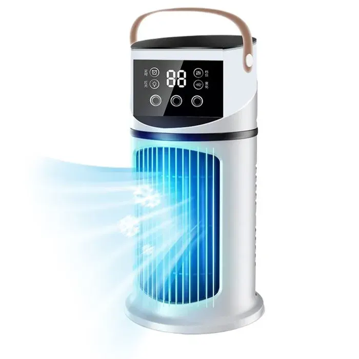 Ventilateur de Climatiseurs Portatifs Ventilateur de Bureau Silencieux Rafraîchisseur dAir pour Pièce Chambre Bureau
