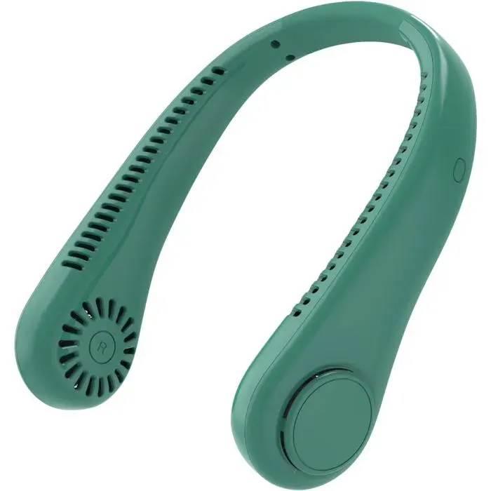 Ventilateur De Cou Portable Rechargeable Par Usb À Suspendre Sans Pales Avec 3 Vitesses Ventilateur Personnel De Refroidisseme