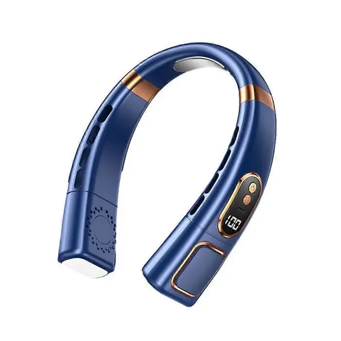 Ventilateur de cou portable rechargeable USB 8000 mAh amélioré