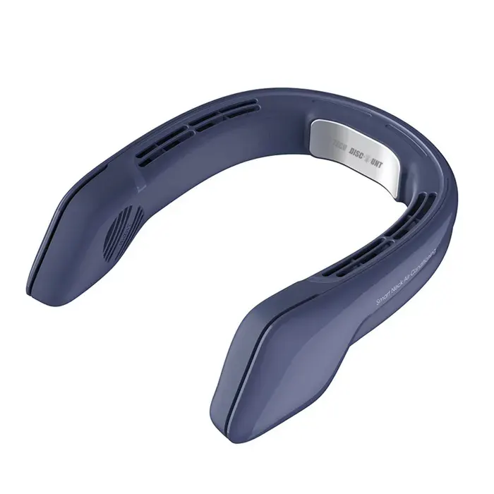 Ventilateur de cou - TepidBee - sans feuilles 3600 mah 3 vitesses de vent refroidissement extrêmement rapide ventilateur de cou su