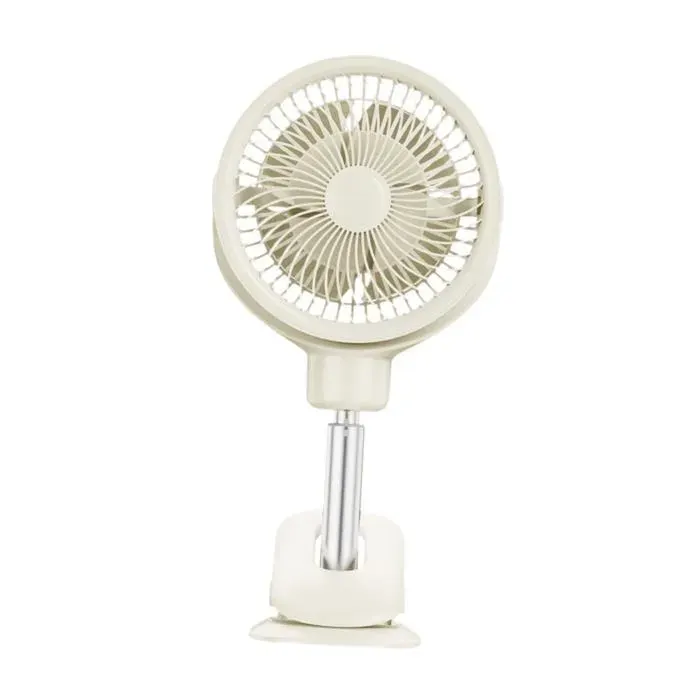 Ventilateur de Pied Ventilateur de Bureau télescopique Ventilateur oscillant dété Clip sur Support Ventilateur pour Le Bureau à