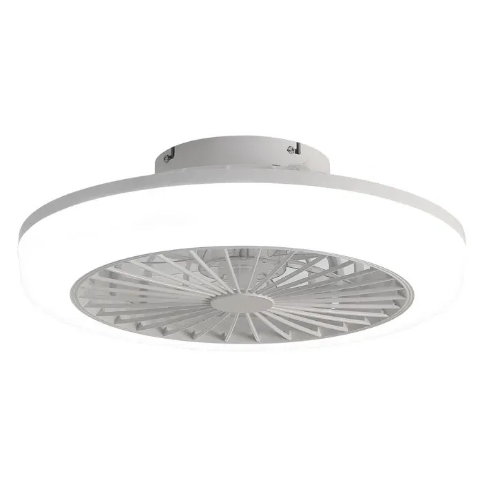 Ventilateur de plafond 46 cm - éclairage et télécommande – design sans pales - idéal pour les chambres cuisines et salles à manger