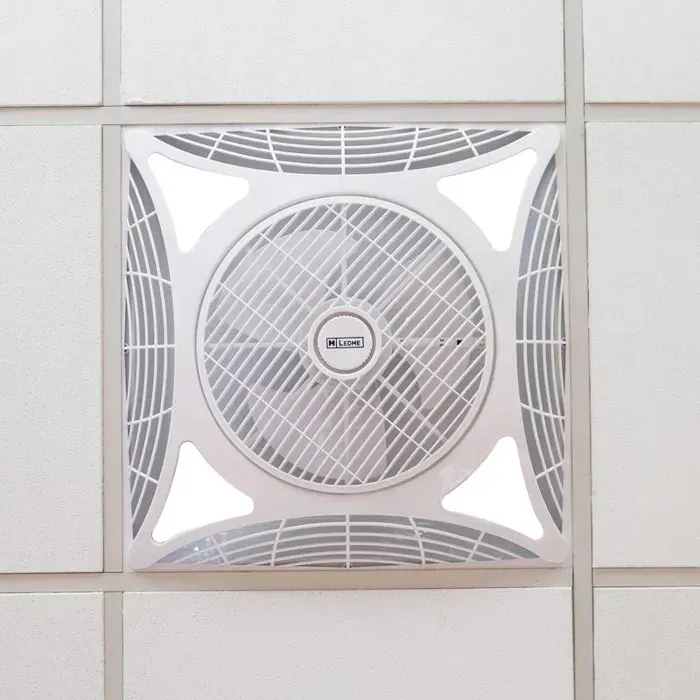 Ventilateur de plafond Armstrong carré 68 W - Ledme - LM8087