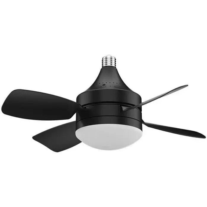 Ventilateur de plafond avec lampe - ZOR® - Télécommande - E27 - Silencieux - Tige dextension - LED 2000 lumens