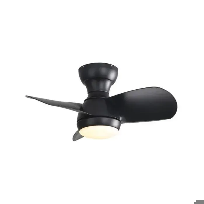 Ventilateur de plafond avec lumiere - 58 cm - 3 couleurs à intensité variable - 18 W - télécommande et moteu VENTILATEUR DE PLAFOND