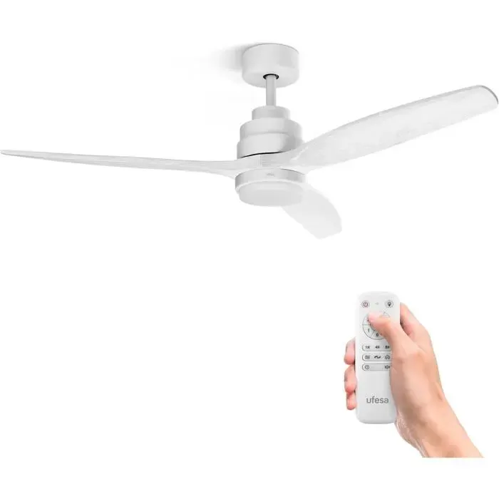 Ventilateur de plafond avec lumière - UFESA - CFNP - 40 W - Diam. 132 cm - 6 vitesses