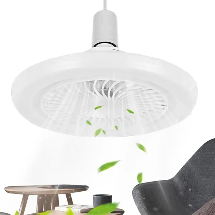 Ventilateur De Plafond Avec Lumière Ventilateur Plafond Mince Télécommande 3 Vitesses Réglables