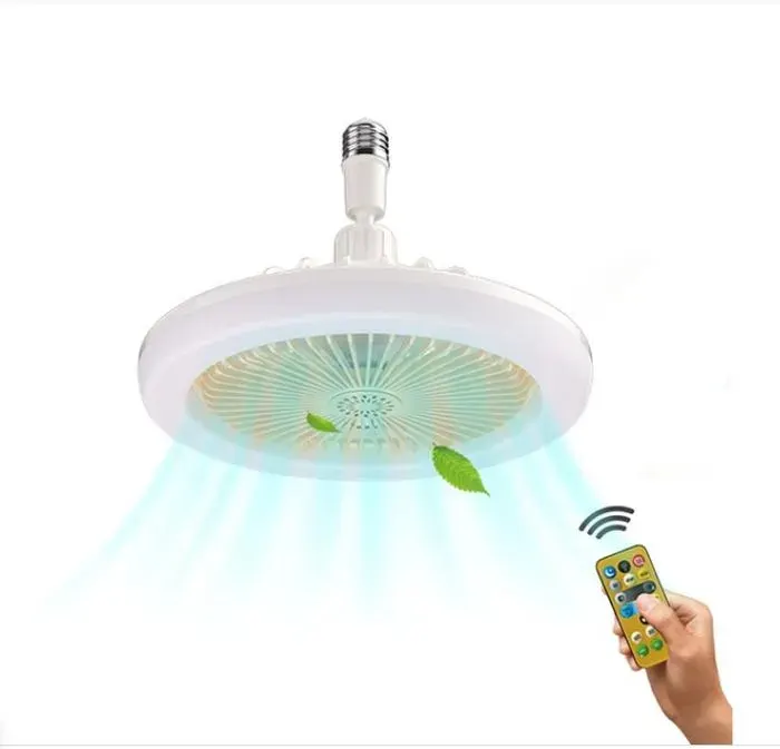 Ventilateur de Plafond avec TéLéCommande et LumièRe 30W Ventilateur de Lampe LED Ventilateur de Plafond Silencieux a5