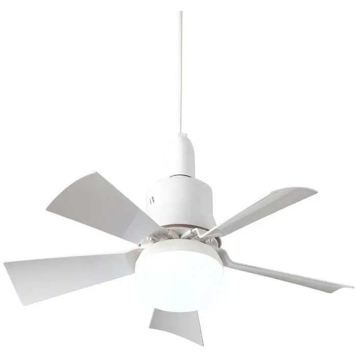 Ventilateur de plafond avec télécommande Silencieux - Plafonnier 5 pales Plafonnier E26 plafond Eté/Hiver Chambre à coucher Salle