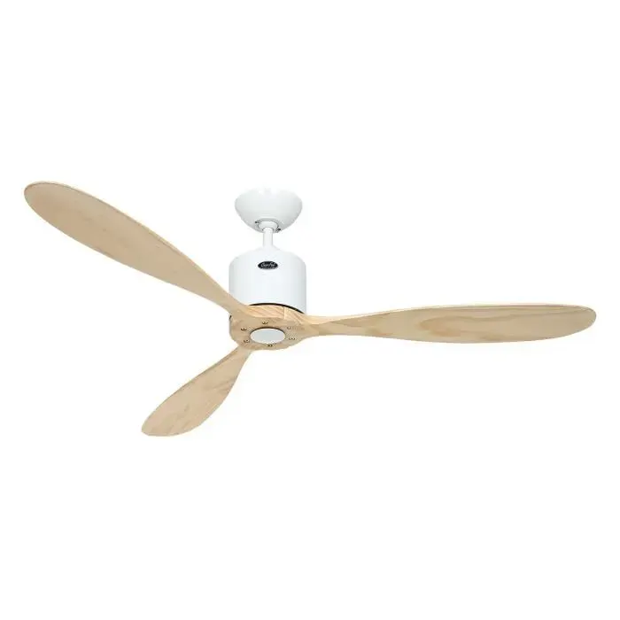 Ventilateur de plafond - CASAFAN - AEROPLAN ECO - Bois massif millénaire - 6 vitesses - LED blanc neutre