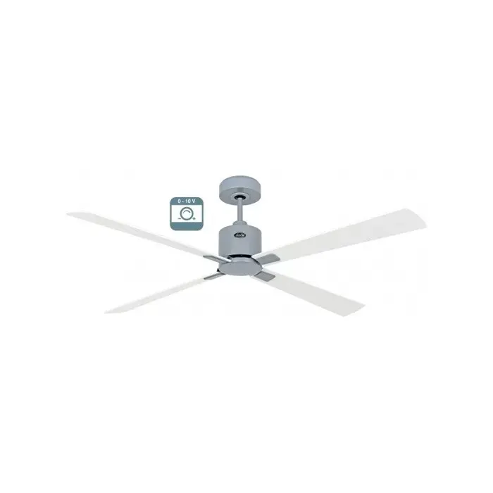Ventilateur de plafond - CASAFAN - ECO CONCEPT 9215601 - Ø 152 cm - 6 vitesses - Gris/Blanc