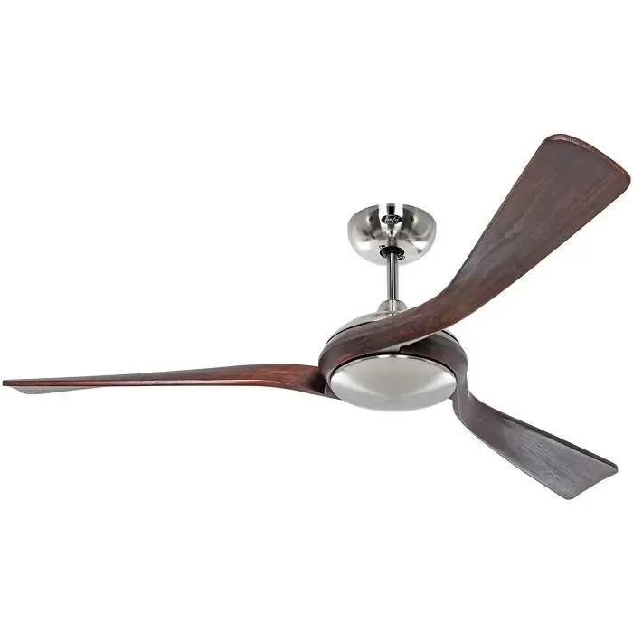 Ventilateur de plafond - CasaFan - Eco Interior BN-NB - 142 cm - 3 pales en noyer - 6 vitesses