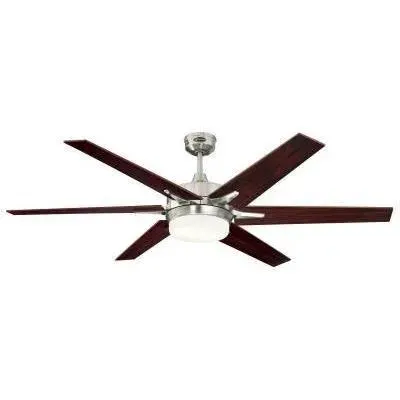Ventilateur de Plafond Cayuga 152cm Nickel - WESTINGHOUSE - Bois - Marron - 82 Watts - 3 vitesses