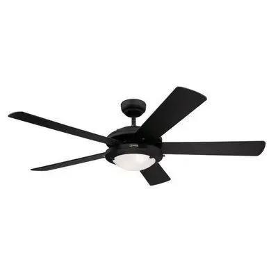 Ventilateur de plafond Comet 132cm Noir Argenté - WESTINGHOUSE
