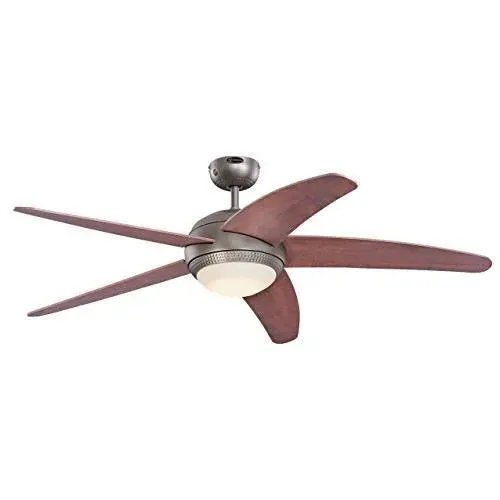 Ventilateur de Plafond Contemporain - Westinghouse - 7207140 - Métal - 55 W - Etain Foncé