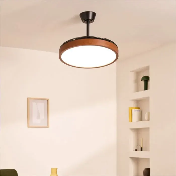 Ventilateur de plafond - Create - Avec lumière - Pales rétractables - LED 3 températures