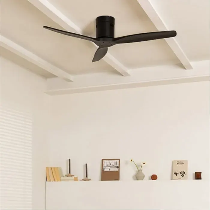 Ventilateur de plafond - Create - WIND CALM - Silencieux - 40W - ABS - Noir