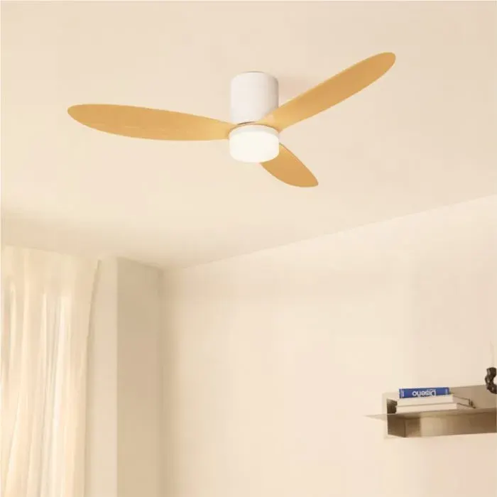 Ventilateur de plafond - Create - WIND LITE - Silencieux - Fonction été/hiver - LED 18W